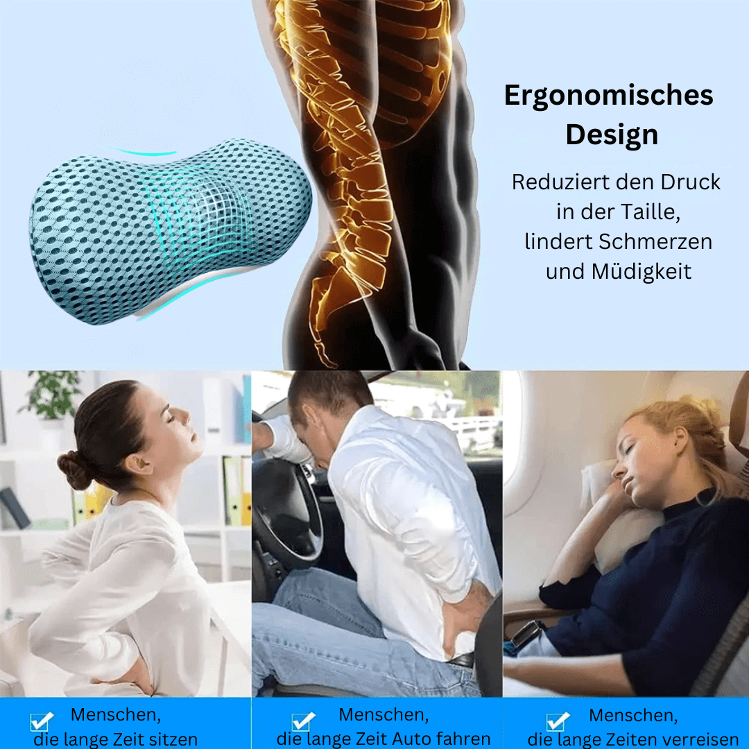 SpinaCOMFORT  Ergonomisches Lendenkissen